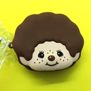 monchhichi silicone coin purse keychain